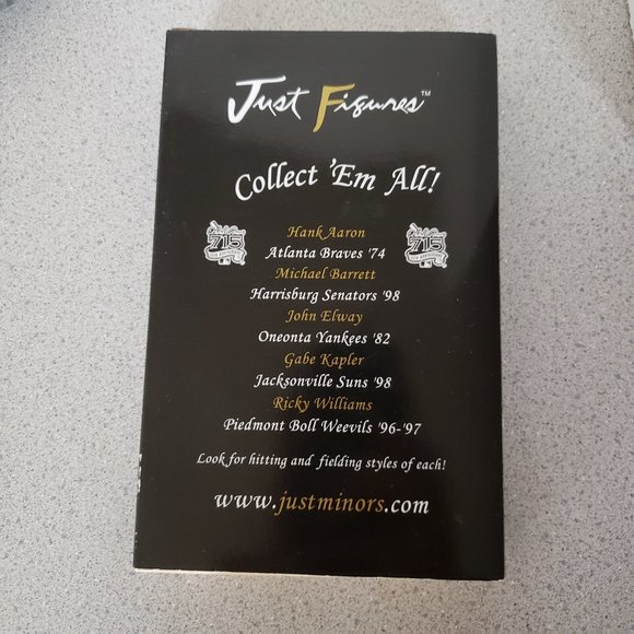 (5/$20) Michael Barrett Harrisburg Senators 98 Baseball - Picture 4 of 7